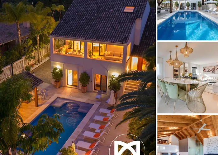 Villa privata: Vacation Marbella I Villa La Cabane, Prestige, Heated Pool, 300M To The Beach